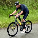 Belgisch kampioenschap Aquabike Viersel 2023 Xerxes Platteeuw bike