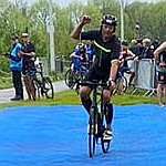 Belgisch kampioenschap Aquabike Viersel 2023 Xerxes Platteeuw