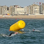 De panne open water zeezwemmen 2023 Xerxes Platteeuw